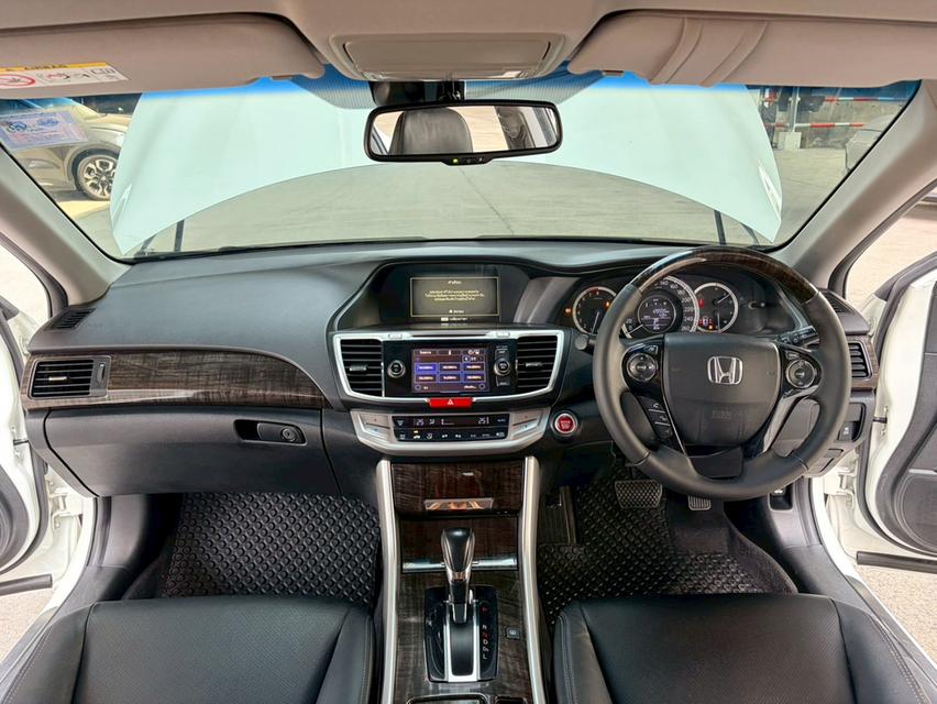 Honda Accord 2.0E AT ปี 2013  เพียง279,000บาท เบาะไฟฟ้าคู่หน้า ไมล์128xxx สวยพร้อมใช้ ยางปี2025 เครื่องยนต์เกียร์ช่วงล่างดี แอร์เย็นฉ่ำ *ดูรถกทม ซอยปร รูปที่ 9