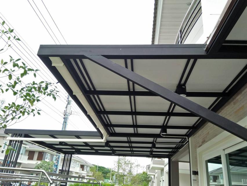 ต่อเติมโครงหลังคา กันสาด สไตล์โมเดริ์น Roof Modern DD Design23 รูปที่ 10