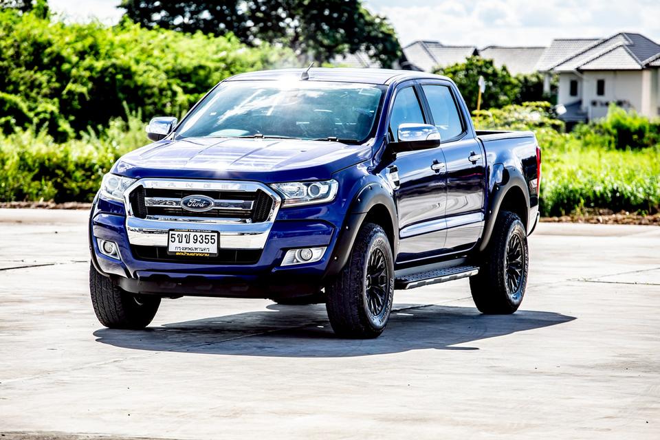 Ford Ranger 2.2 XLT Hi-Lander Double Cab ปี 2015 สีน้ำเงิน 