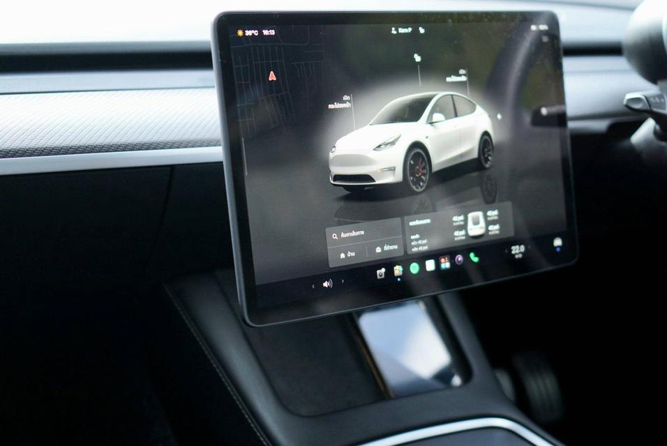 ⚡️Tesla Model Y Performance AWD ปี 2025 สีขาว HW4 รถศูนย์ Tesla Thailand รูปที่ 9
