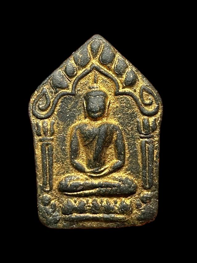 พระขุนแผนผงพลายกุมาร หลวงปู่ทิม ปี2515 บล็อกแรก พิมพ์ใหญ่ เนื้อว่านไพรดำ