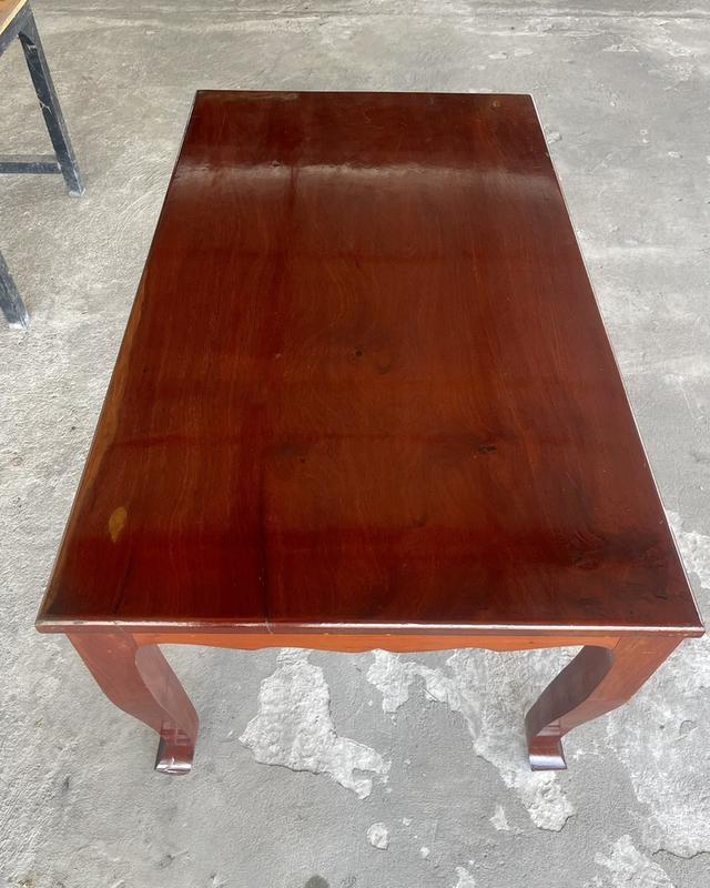 โต๊ะไม้ประดู่แผ่นเดียว โต๊ะรับประทานอาหาร ขนาดยาว150ซม 9