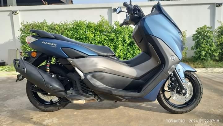 Yamaha Xmax สีน้ำเงินเทา 2