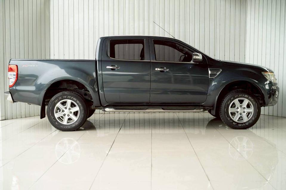 FORD RANGER 2.2 XLT ปี 2013 สีเทา โฉม HI-RIDER DOUBLE CAB รูปย่อยที่ 4