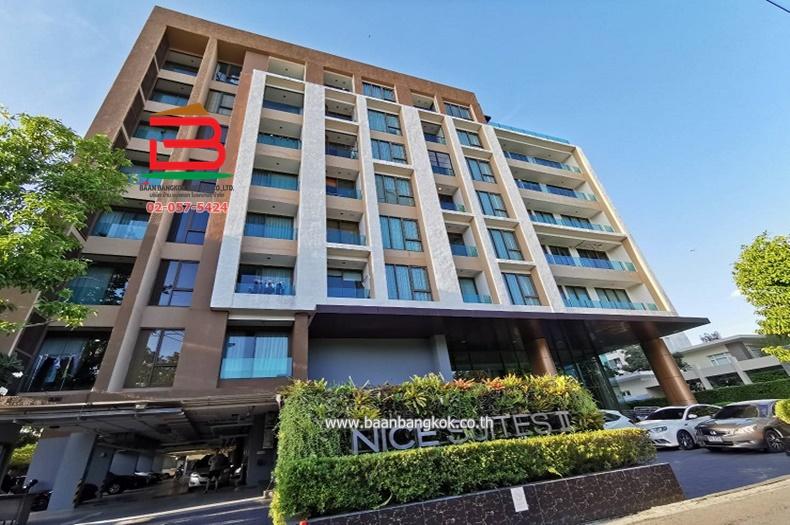 คอนโดมิเนียม ไนซ์ สวีทส์ 2 สนามบินน้ำ (Nice Suites 2 Sanambinnam) เนื้อที่ 45.66 ตรม. ซอยนนทบุรี 32 ต.ท่าทราย อ.เมืองนนทบุรี จ.นนทบุรี 1