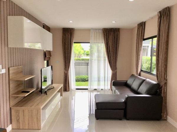 ให้เช่าบ้านแฝดสไตล์บ้านเดี่ยว 2 ชั้น พร้อมอยู่ ทำเลพระราม 9 - อ่อนนุช ตกแต่งครบ Tel 092850905ห้า 3