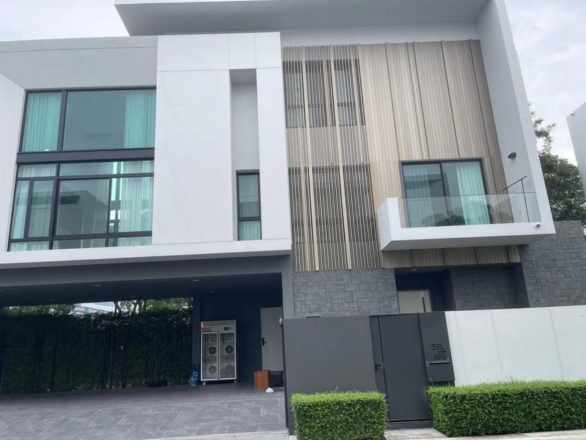 MHR248 FOR SALE & RENT! บ้านเดี่ยวหรู 3 ชั้น โครงการ นันทวัน กรุงเทพกรีฑา ทำเลดีติด Wellington International School และใกล้สนามกอล์ฟกรุงเทพกรีฑา 1