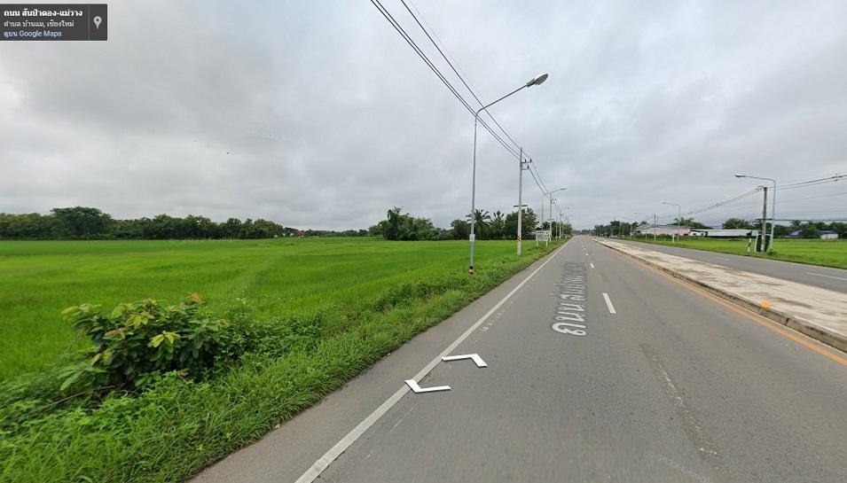 ขายที่ดินเชียงใหม่ สันป่าตอง 61-2-40ไร่ ทำเลดีติดถนน4เลน สันป่าตอง-แม่วาง 3