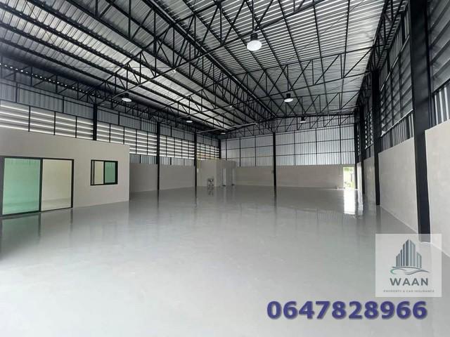 ปล่อยเช่าโกดังปิ่นทอง 1  มีอ๊อฟฟิสพร้อมเข้าอยู่ ศรีราชา ชลบุรี Factory & Warehouse For RENT 3