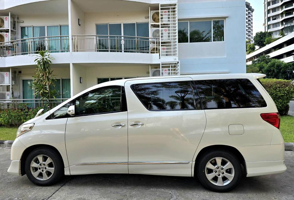 ไมล์แท้ 120,000 กม. Toyota #Alphard 2.4 V ท๊อปสุด sunroof Minorchange 16