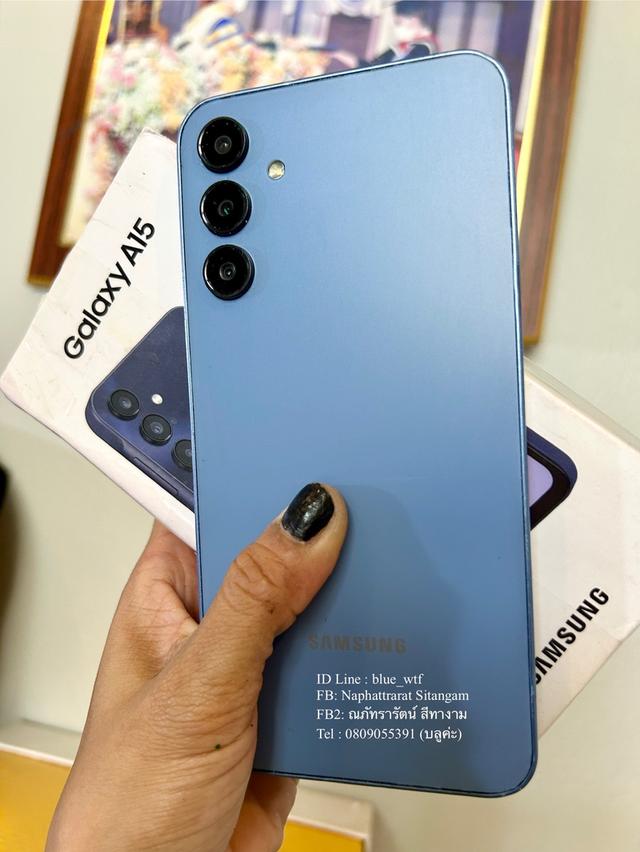 Samsung A15 5G Rom256Ram8รองรับ5G Android15ล่าสุด สเปคโหดทุกตรง สภาพสวย ปกติ ได้ทุกซิม 2