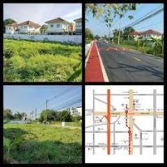 ขายที่ดินบางพูน ติดทางเข้าหมู่บ้าน มณีรินทร์ เอ็กซ์คลู ซีพพาร์ค(บางกะดี) 1