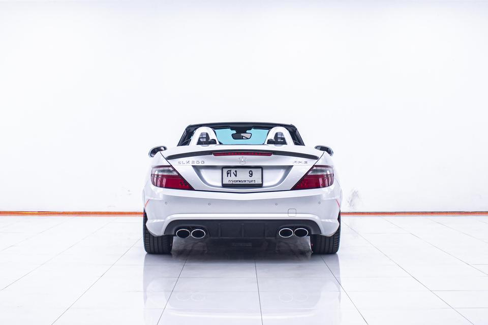 รหัสรถ 1D512 BENZ SLK200 BE ROADSTER 1.8 2012