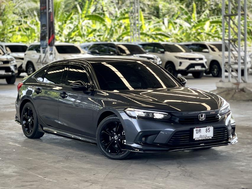 2021 HONDA CIVIC FE 1.5 TURBO RS สีเทา ไมล์ 52293 กม.