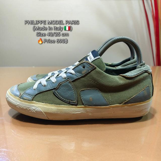 PHILIPPE MODEL PARIS (Made in Italy 🇮🇹)Size 40/25 cm🔥Price 690฿