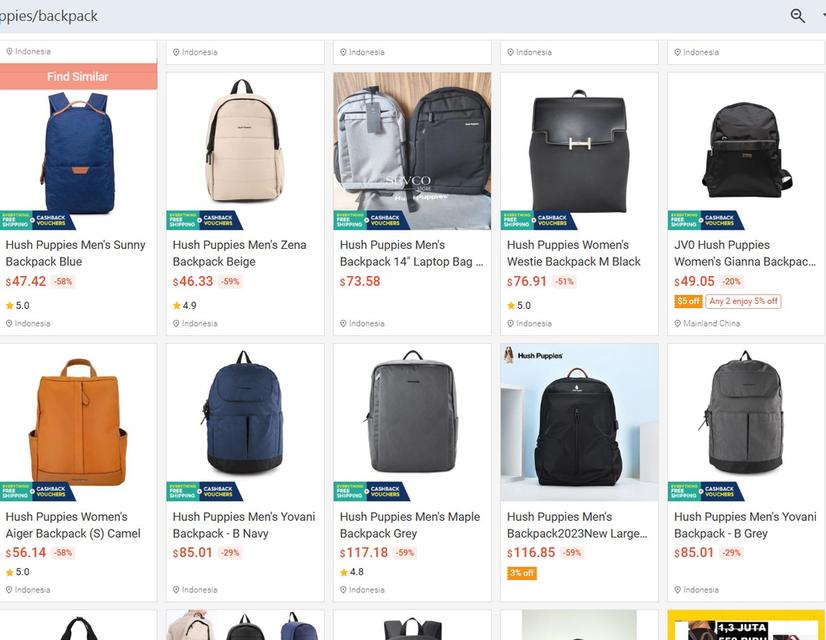 Hush Puppies Backpack 14