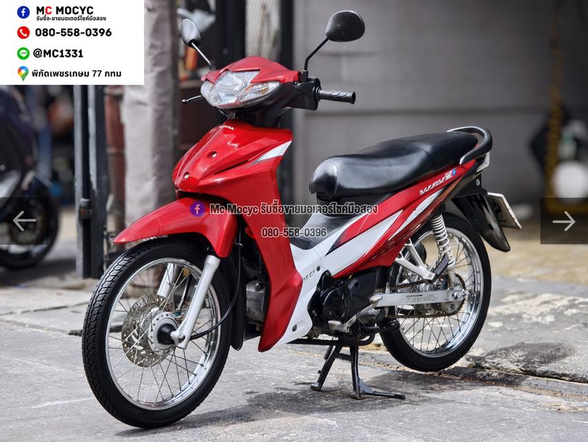 Wave 110i เครื่องท่อเดิมเสียงเงียบ ราคาถูกๆขี่ใช้งานได้ปกติ มีเล่มเขียวชุดโอนให้ครบ No1550 รูปที่ 2