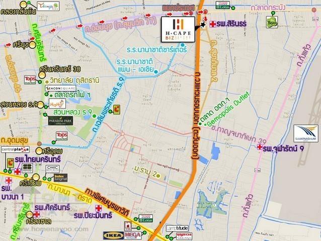 PB5894ให้เช่า โฮมออฟฟิศ ย่าน สุขาภิบาล2 โครงการ เอซ เคป บิซ เซกเตอร์ แอท อ่อนนุช สามารถจดทะเบียนบริษัทได้  15