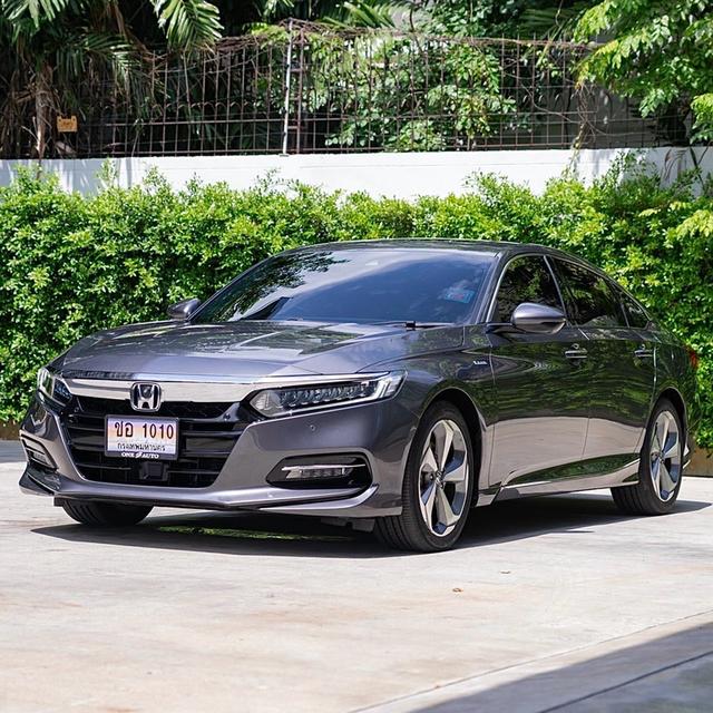 HONDA ACCORD 2.0 HYBRID TECH AT 2020ซีดานหรู ไฮบริด ท็อปสุด ประหยัด 23 km/L ไมล์ 13x,xxx รูปย่อยที่ 2