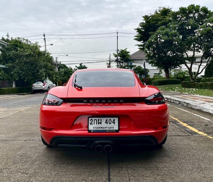 รหัสรถ AP404 Porsche 718 Cayman สี Lava orangeปี 2016 จด 2017   7
