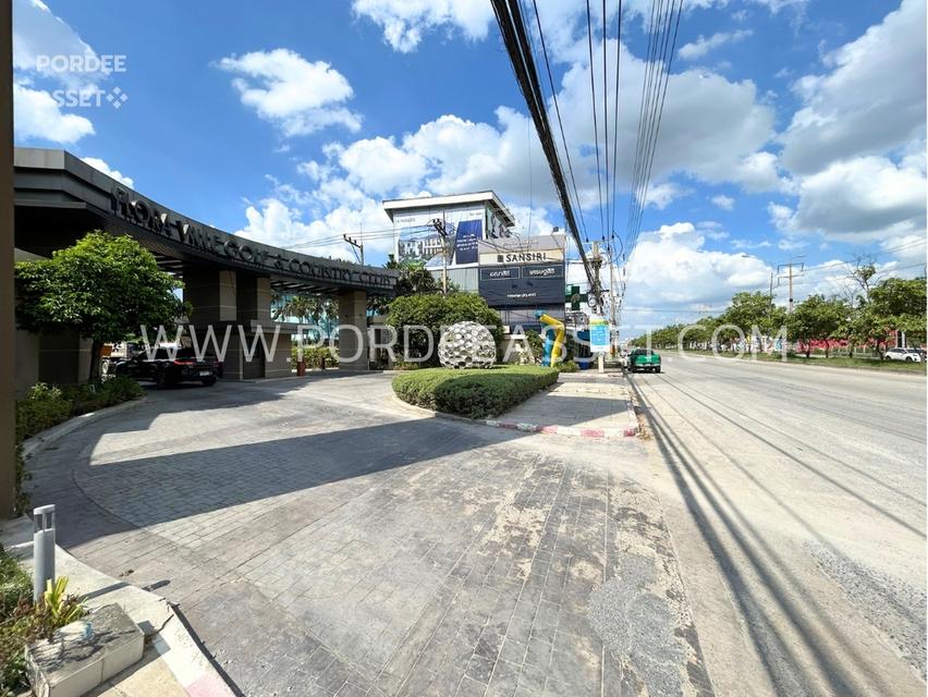 ที่ดินจัดสรรถมแล้ว 85 ตร.ว. ม.ชวนชื่นกอล์ฟ อเวนิว กรุงเทพฯ-ปทุมธานี ติดสนามกอล์ฟ Flora Ville Golf & Country Club ใกล้แยกบางคูวัด โรบินสันศรีสมาน  11