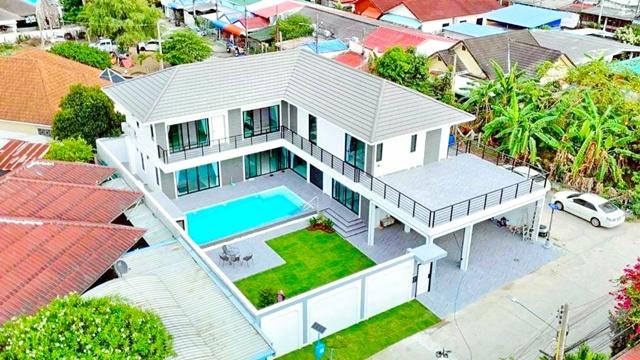 พระประภานิมิตร 5-11 ตลาดหนองปรือ 700 ม.Pool Villa บ้านหรู 5 นอน 6 น้ำ 130ตร.ว. 450ตร.ม. เฟอร์ ใกล้ถนนสุขุมวิท พัทยา 1