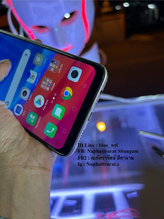 OPPO A7 จอ6.2นิ้ว 4G 2ซิม Rom64 Ram4 กล้องสวย โหลดแอพได้ ใช้งานปกติ ได้ทุกซิม 5