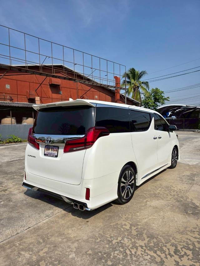 Toyota ALPHARD 2.5SC PACKAGE สีขาว ปี 2022 ไมล์ 60,000 กม. รูปที่ 5