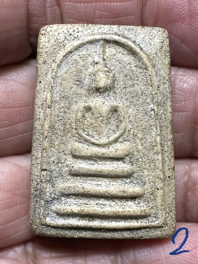 พระสมเด็จล.ป.นาค วัดระฆัง พิมพ์เทวดาพิมพ์เล็ก องค์ละ1250 องค์ที่3มีซ่อมด้านหลัง 1000 รูปที่ 5