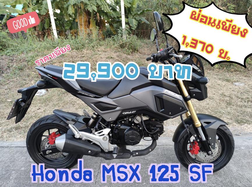    สด-ผ่อน  Honda MSX 125SF  2