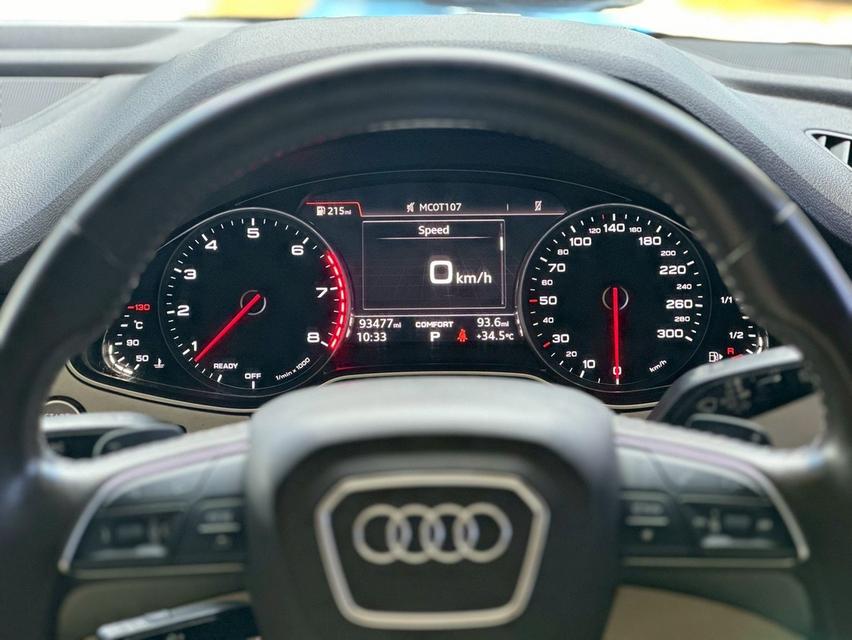 รหัสรถ JRS4994 พบกับรถเข้าใหม่ AUDI Q7 55 TFsi q S Line ปี 2018 สีดำ ดุๆ  9