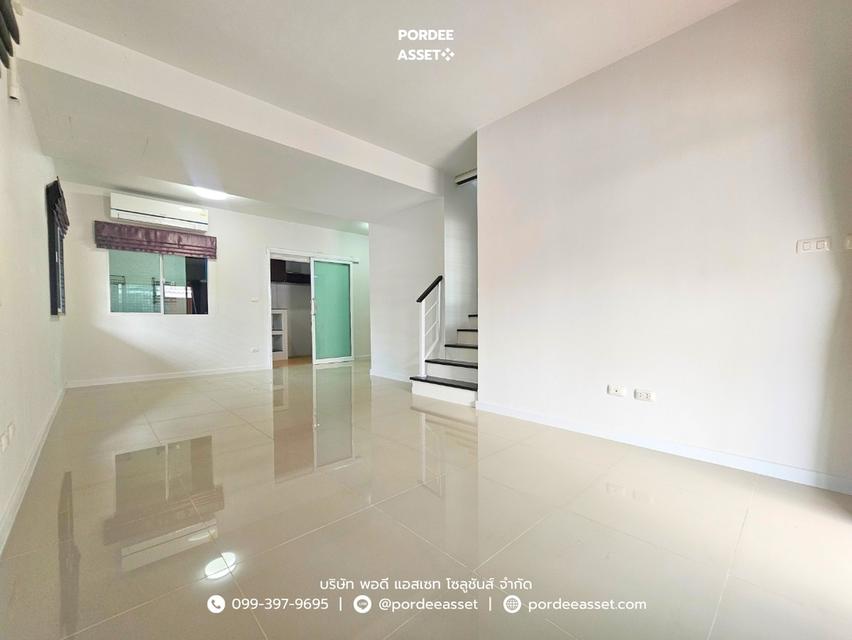 ขาย!! ทาวน์โฮม 2 ชั้น หลังมุม (ขนาด 23.3 ตร.ว.) บ้านพฤกษา96/1 รังสิต-คลองหลวง คลองสอง ปทุมธานี