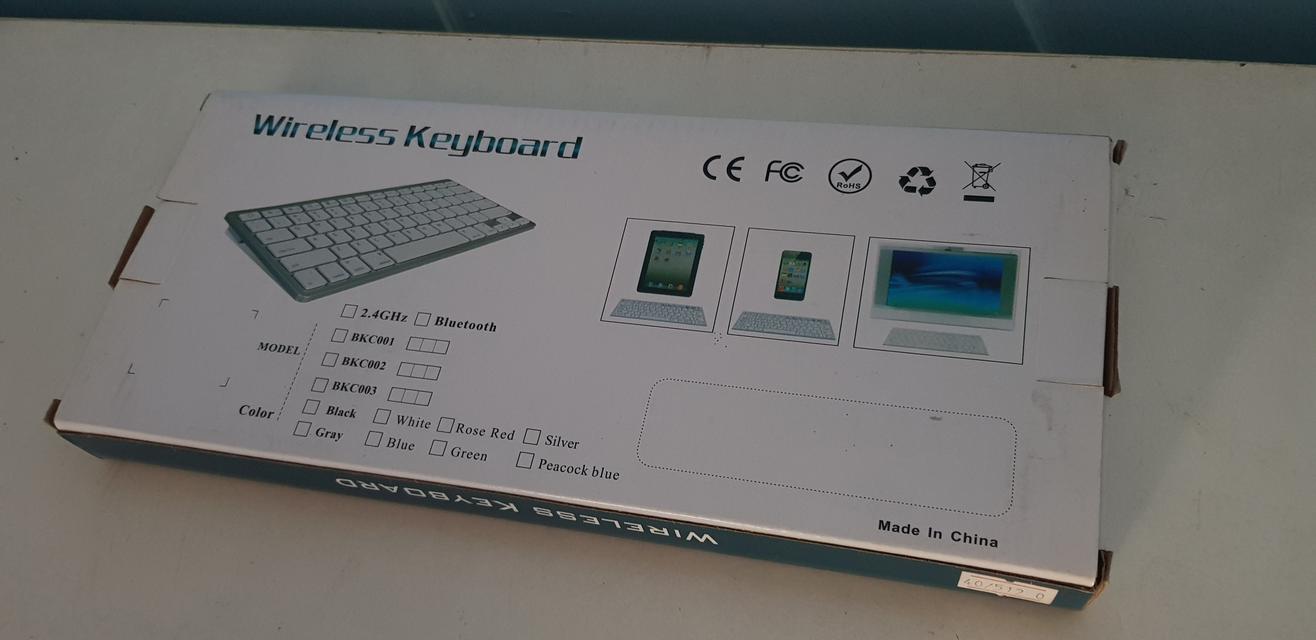 แป้นพิมไร้สาย ของ wireless keyboard 4