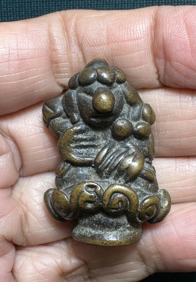 พระอุปคุต เนื้อสัมฤทธิ์ ล.ป.เอี่ยม วัดหนัง