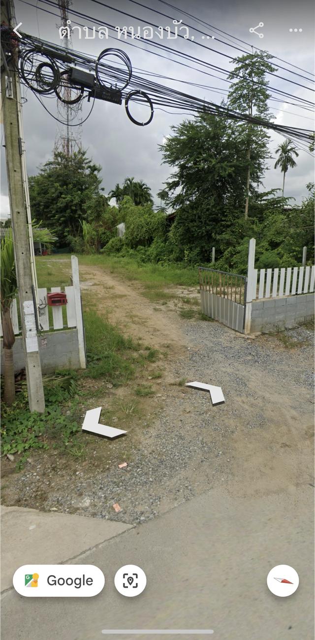 บ้านพร้อมที่ดิน 2แปลง ข้างทางเข้านิคมโรจนะบ้านค่าย 6