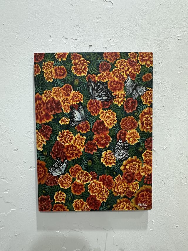 ผลงานสร้างสรรค์ศิลปะ บนเฟรมผ้าใบ รูปที่ 6