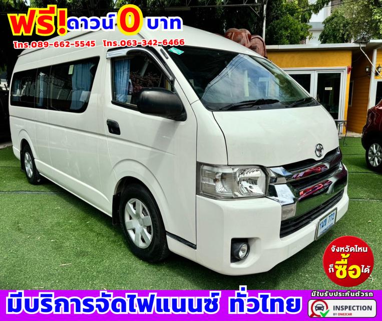 ปี2019 Toyota Hiace 2.7 COMMUTER 🚩เกียร์ธรรมดา 3