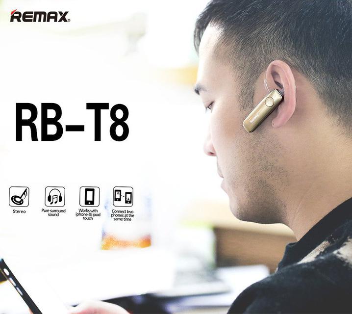 Remax T8 Bluetooth Headset 1