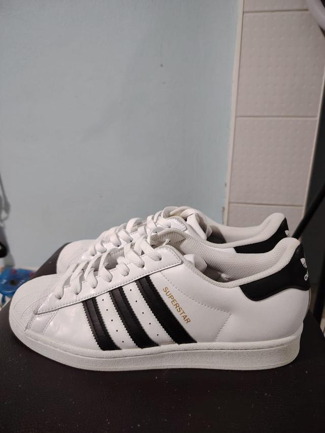 adidas superstar สีขาว size 5UK 3