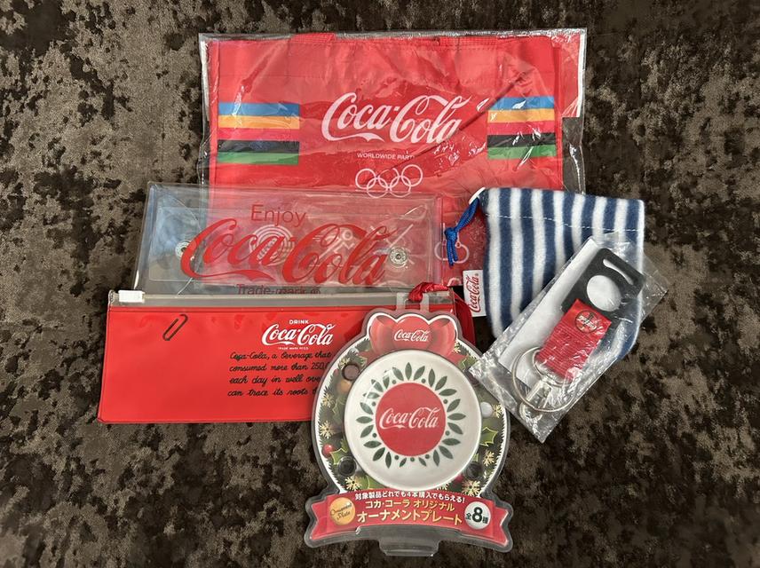 🔥[Rare Set!] รวมของสะสม Coca-Cola Japan Limited 6 ชิ้น (สภาพมือหนึ่งทุกชิ้น)🔥