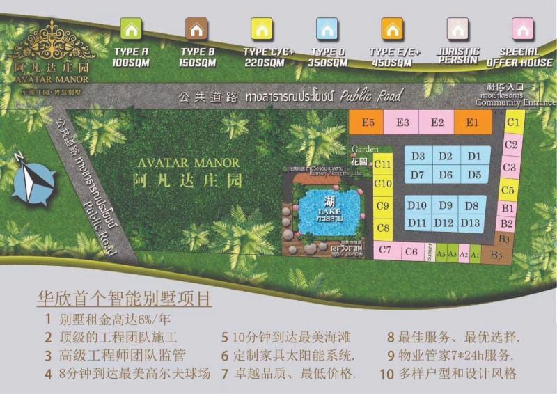 P-3 ขายบ้านสร้างใหม่ในโครงการ Avatar Manor พื้นที่อ.หัวหิน ราคาเริ่มต้นที่ 5.99 ล้านบาท 14