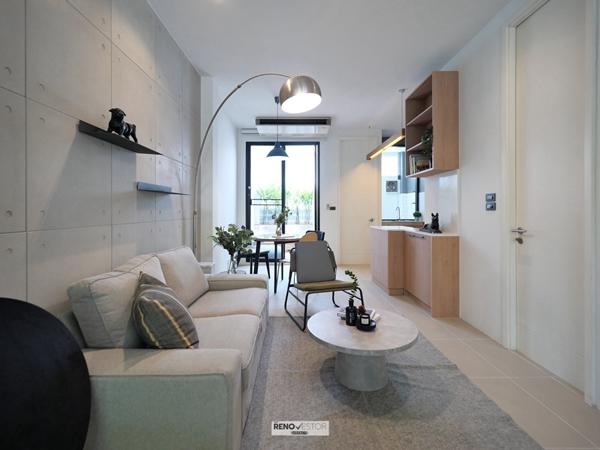 Ready to move in : Townhouse at Soi Soonvijai Petchaburi Rd., MRT Petchaburi Rent: 65,000 Baht 2