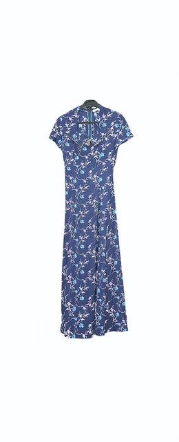 เดรสราตรีบุปผา(เดรส Midnight Bloom Midi)@SP017 10