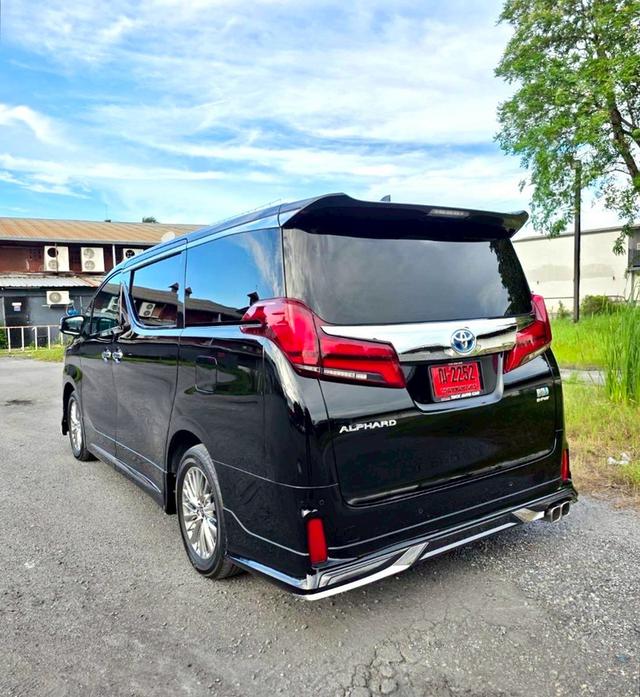 Toyota ALPHARD SRC E-Four ดำ ปี 2022 ไมล์ 57,000 กม.  4