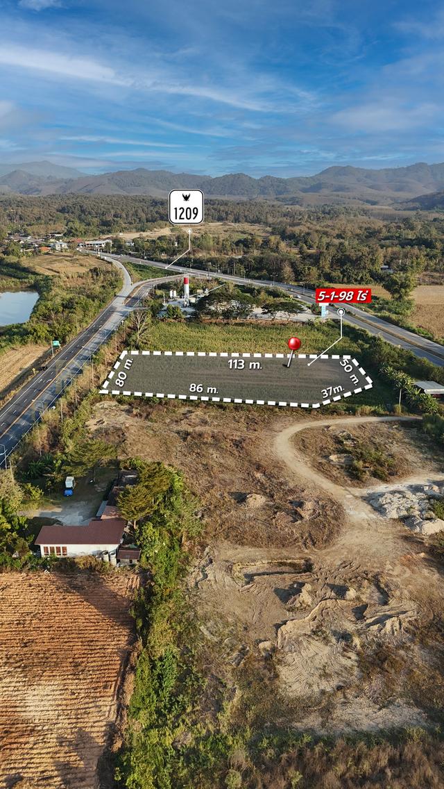 ขายที่ดินริมโขง ทำเลโลจิสติกส์ ติดถนนใหญ่ 1129ต.บ้านแซว อ.เชียงแสน จ.เชียงราย 57150 5