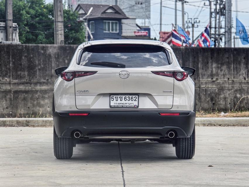 รหัสรถ CBL6362 🌟 MAZDA CX-30 2.0C SKYACTIV (Platinum Quartz) ปี 2023จดทะเบียนปี 2024 2