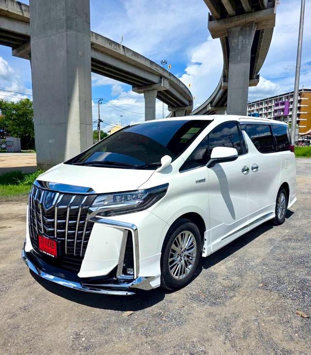 Toyota ALPHARD SRC E-Four สีขาว ปี 2019 ไมล์ 60,000 กม. 