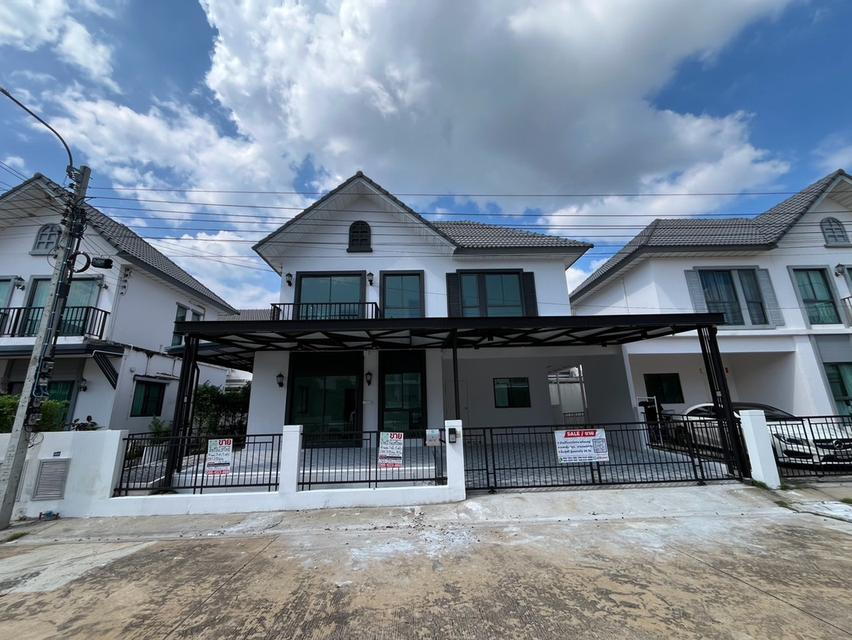 ขายบ้านแฝดหลังงาม ม.Modi Villa พระราม 5–กาญจนาภิเษก ทำเลดี เดินทางสะดวก พร้อมอยู่ 2