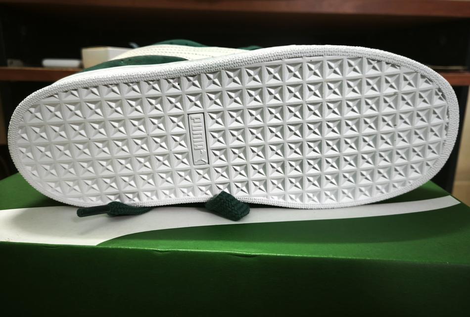 รองเท้า puma Suede XL Dark Myrtle- Warm White