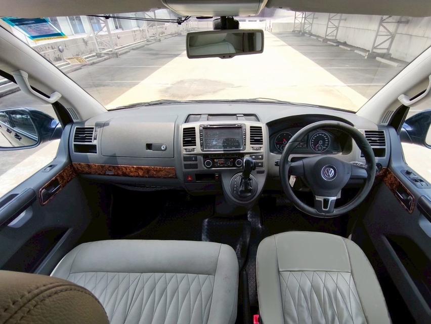 รหัสรถ CAT8422. 2013 จด 2015 Volk Caravelle 2.0 TDI ออโต้ สีดำ ดีเซล สุดประหยัด navigator VIP  3